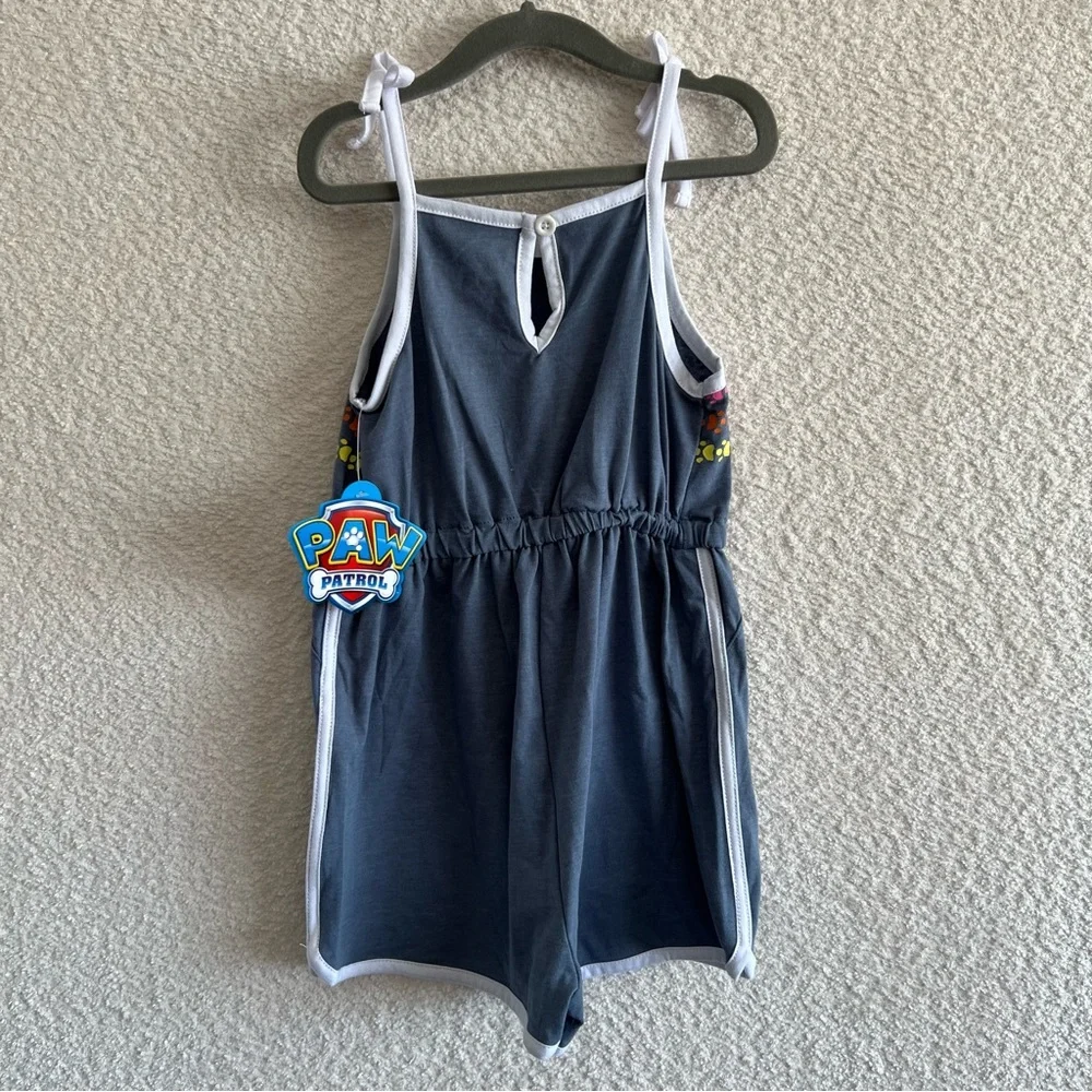 Paw Patrol NWT Kids One‎ Piece Blue Romper Think Happy Thoughts Size 6